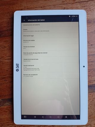 Tablet SPC Glow 10 + soporte coche