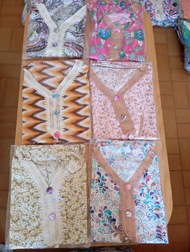 Gandora marroquí estampados mujer