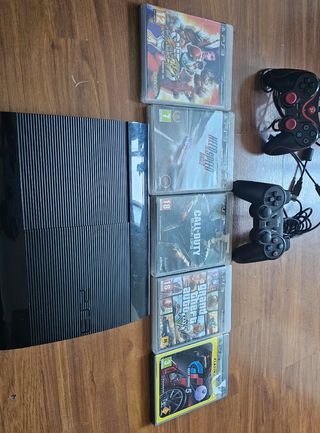 PS3 (PlayStation 3) 500GB + juegos