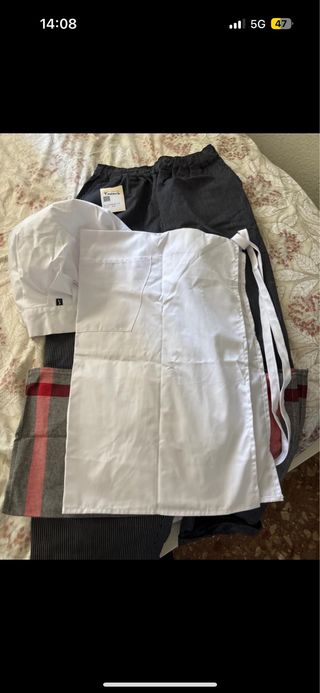 Uniforme cocinero nuevo