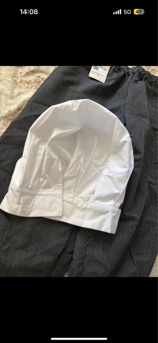 Uniforme cocinero nuevo