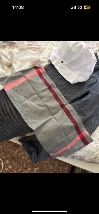 Uniforme cocinero nuevo