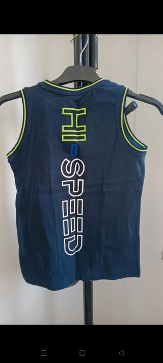 Canotta bambino estate