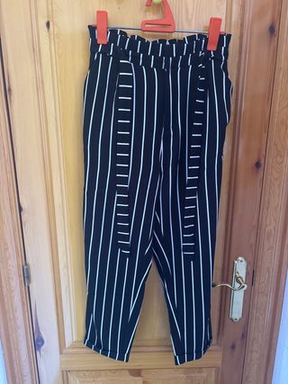 Pantalones rayas Pull&Bear