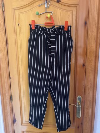 Pantalones rayas Pull&Bear