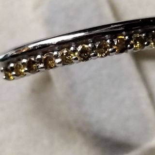 Anillo oro blanco 14kt - diamantes reales.