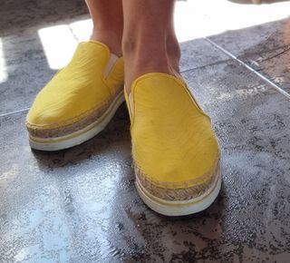 Mocasines amarillos Jimmy Choo - 38 