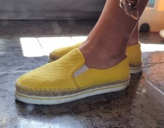 Mocasines amarillos Jimmy Choo - 38 
