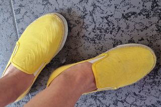 Mocasines amarillos Jimmy Choo - 38 