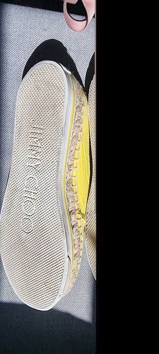 Mocasines amarillos Jimmy Choo - 38 