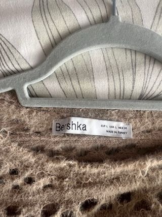 mangas beige bershka