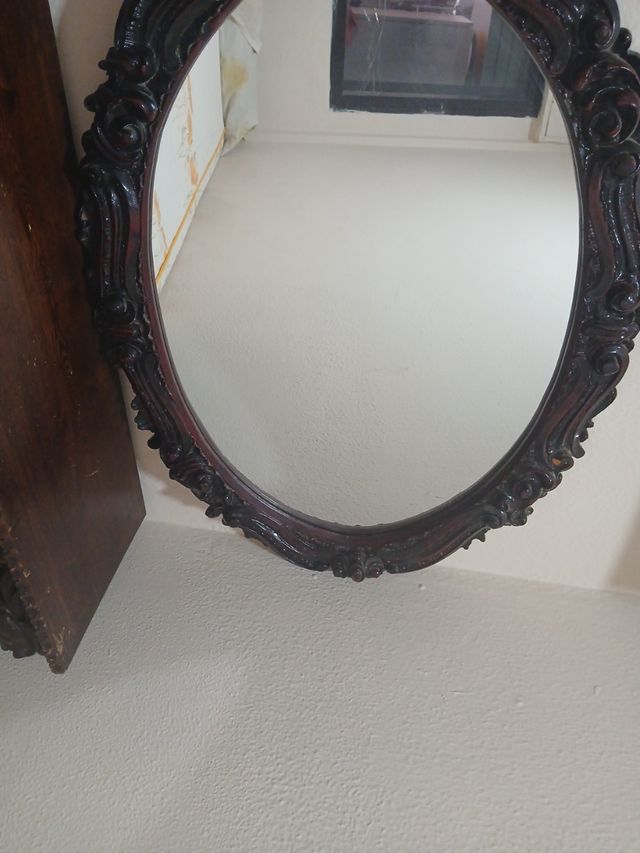 Mesa recibidor con espejo