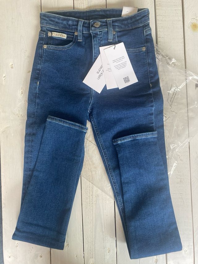 Jeans Calvin Klein Mujer, Talla 34, NUEVO