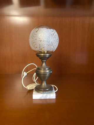Lampara sobremesa vintage