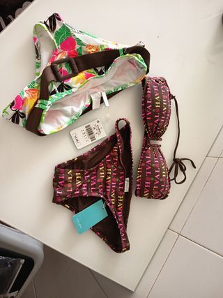 Bikini El Corte Inglés - 2 piezas - Talla S