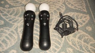 2 Mandos Move PS4 + Cable