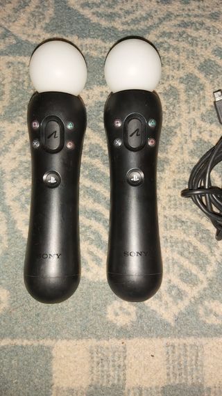 2 Mandos Move PS4 + Cable