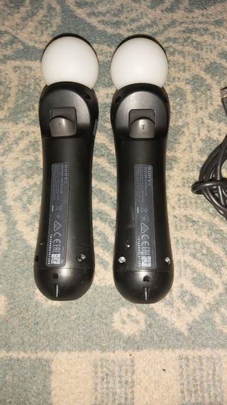 2 Mandos Move PS4 + Cable