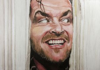 Jack Nicholson es Jack Torrance en El resplandor