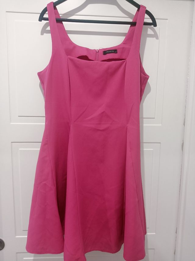 Vestido verano rosa