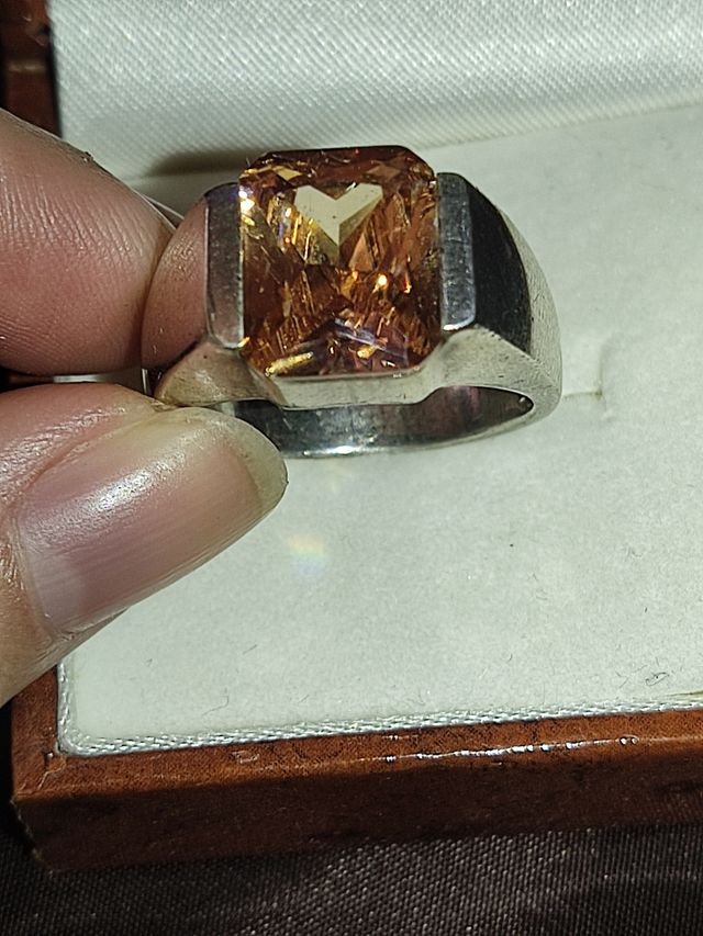 Anillo antiguo plata