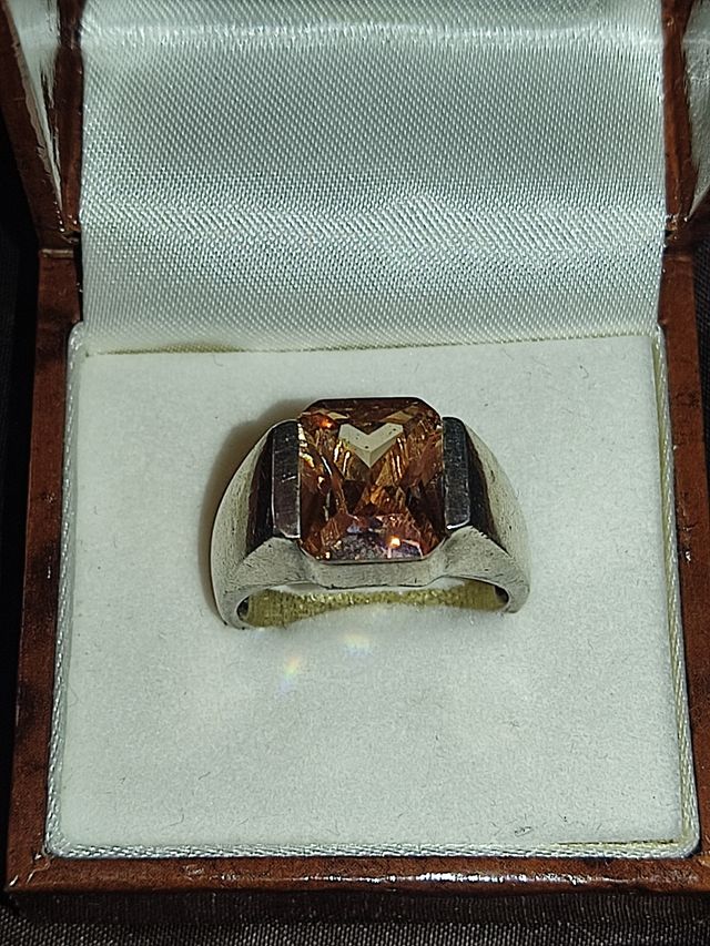 Anillo antiguo plata