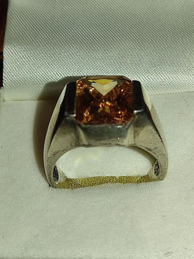 Anillo antiguo plata