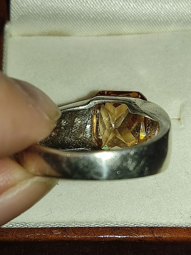 Anillo antiguo plata