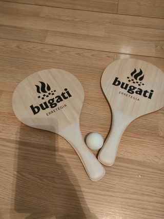 Raquetas palas playa Bugatti x2
