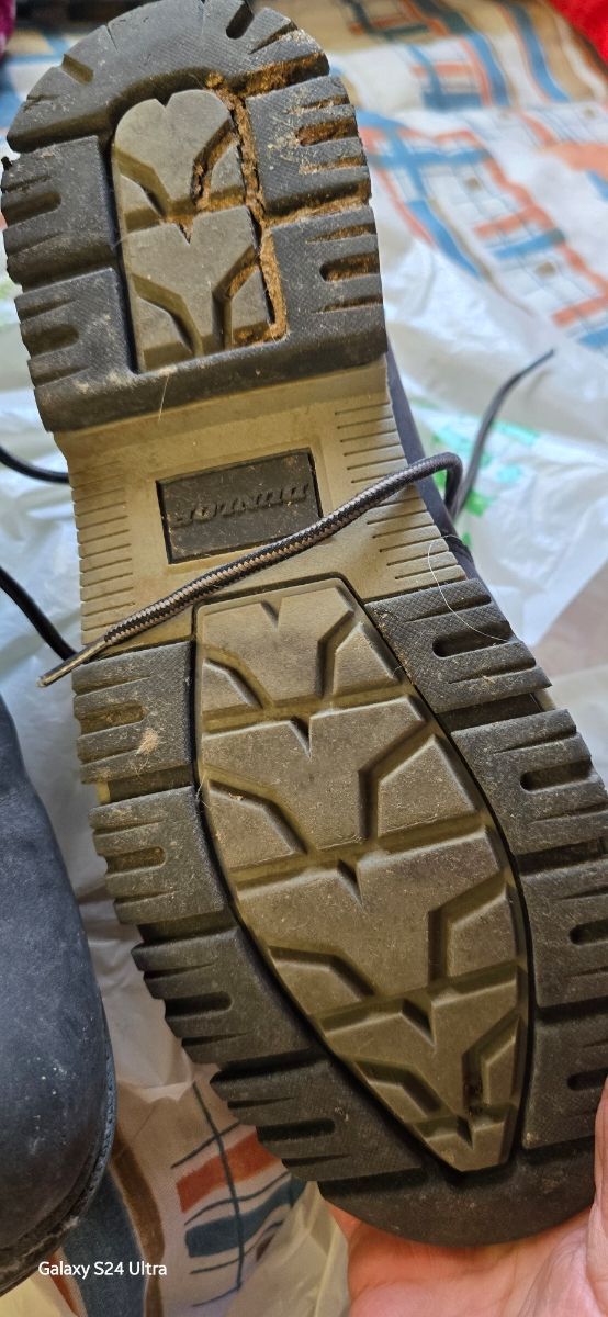 Botas Dunlop negras - 43