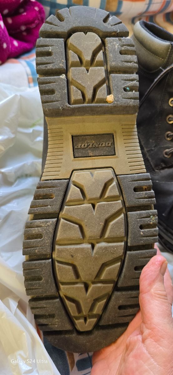 Botas Dunlop negras - 43