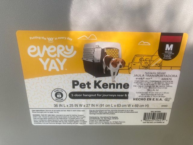 Transportín Perro Grande - Gris