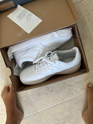 Zapatillas New Balance 43 Blancas - NUEVAS