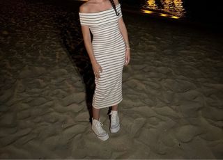 Vestido rayas Pull&Bear