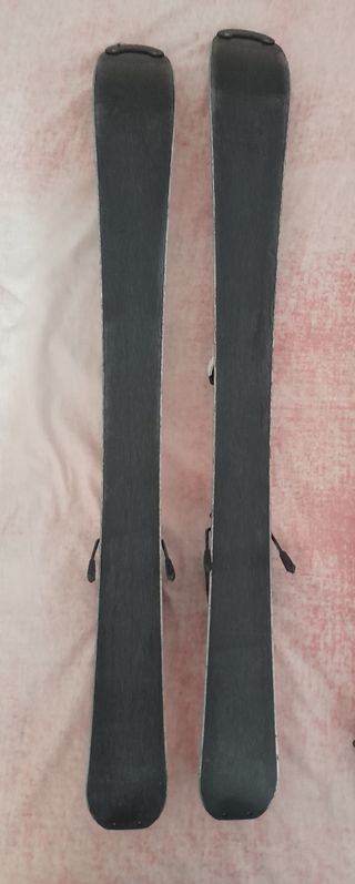 Esquís y bastones niño/niña (92 cm)