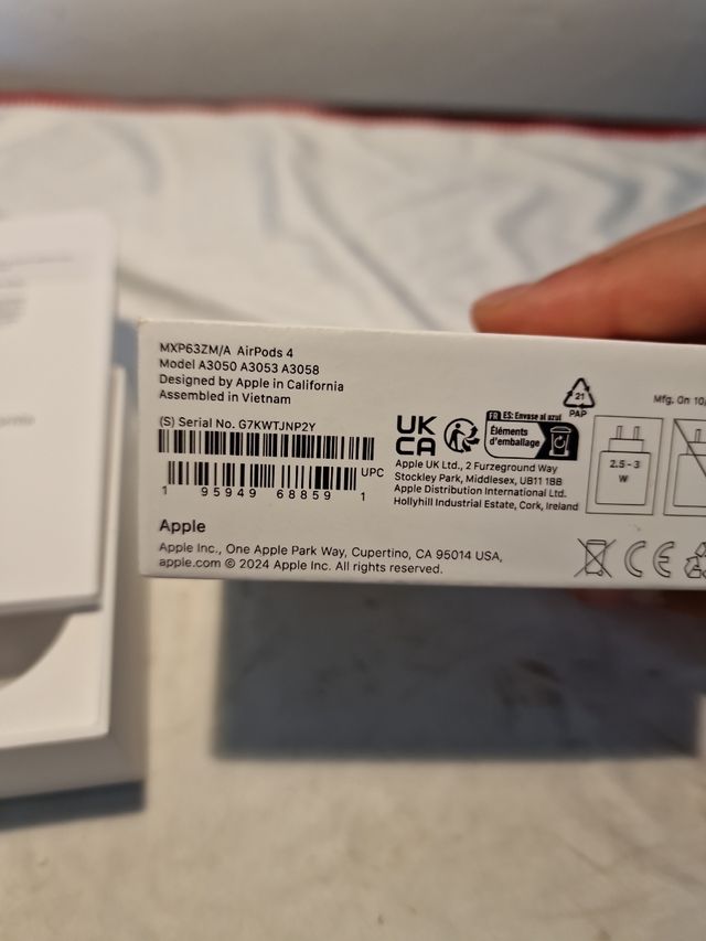 Custodia per Apple AirPods 4 (A2096)