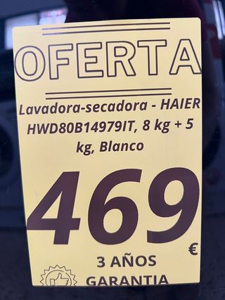 Lavadora-Secadora Haier 8+5kg