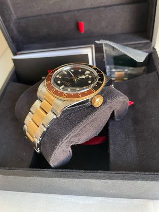 Tudor Black Bay GMT 41mm - Oro y Acero