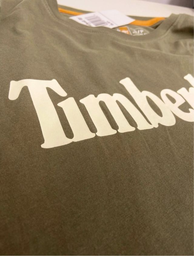 Camiseta Timberland Verde Oliva Talla S