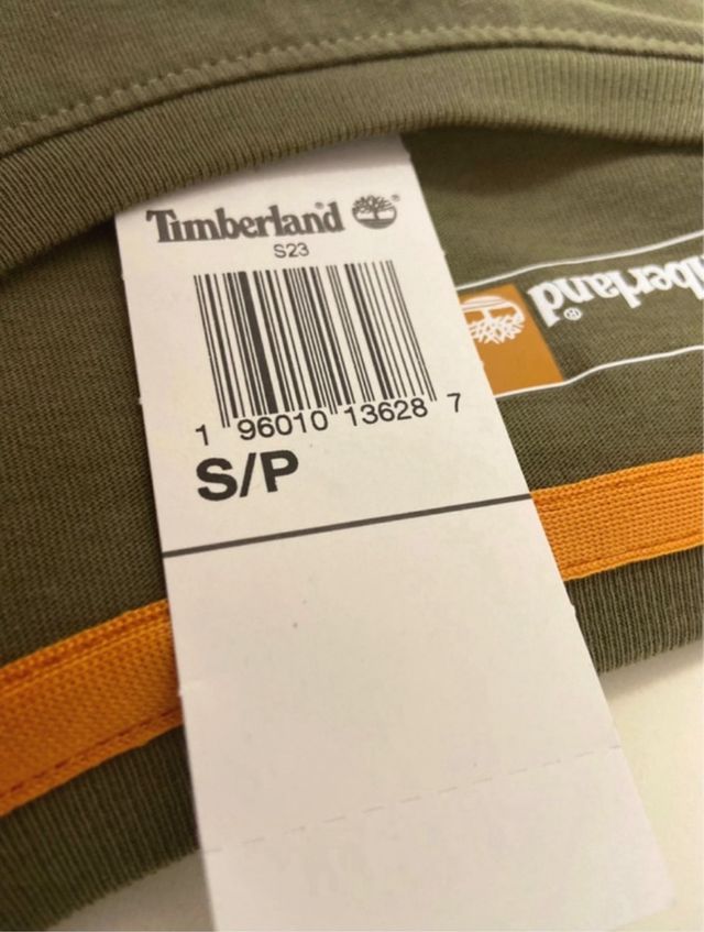 Camiseta Timberland Verde Oliva Talla S