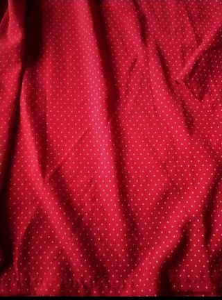 Blusa rossa a pois tg.46