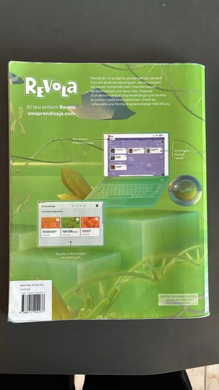 Libro Biologia 1º bachillerato en valenciano