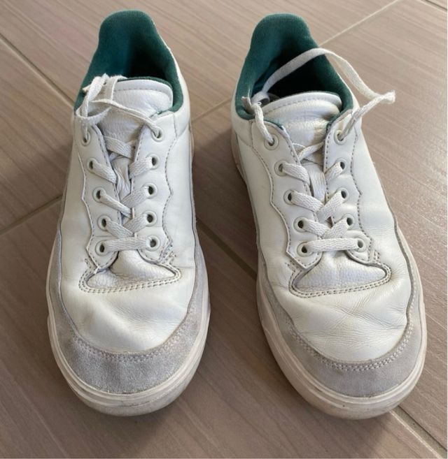 Scarpe Lacoste bianche in ottime condizioni