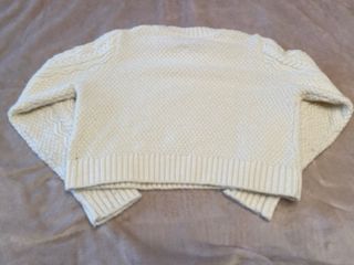 Suéter blanco tejido