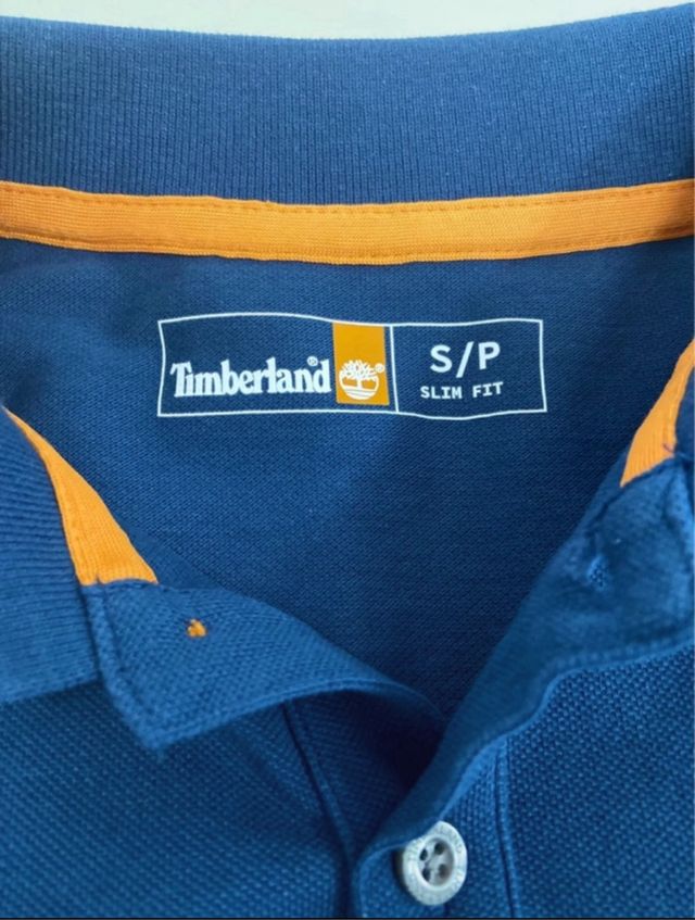 Polo Timberland Azul Hombre talla S Nueva