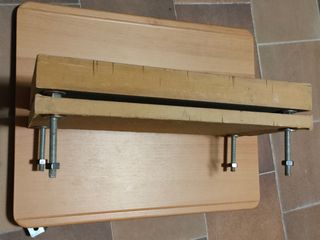Prensa de banco madera DIY