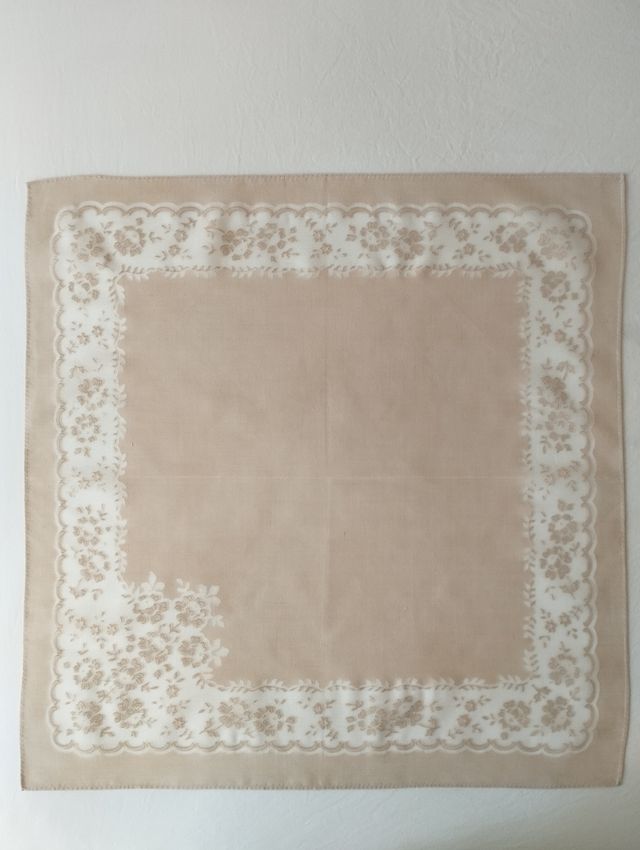 Servilletas encaje impreso en transparencia