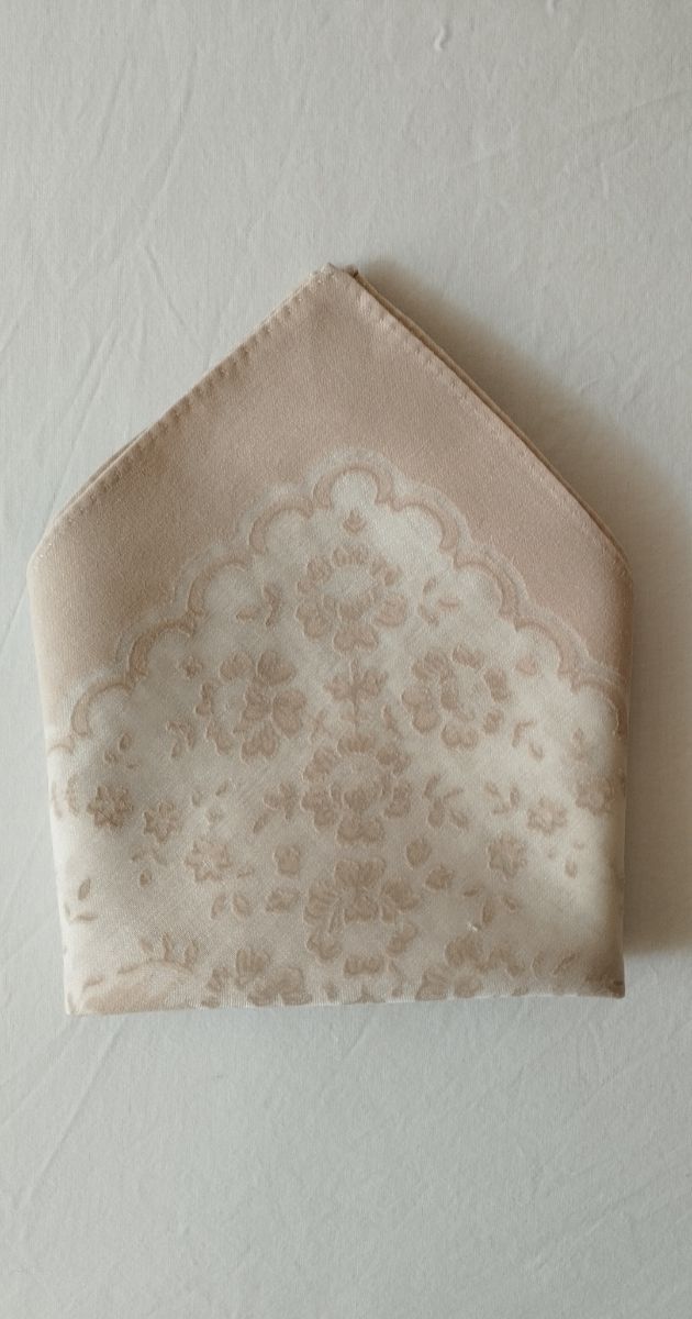 Servilletas encaje impreso en transparencia