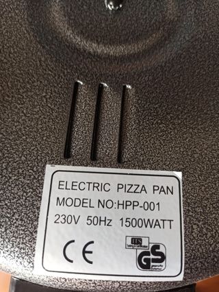Plancha horno eléctrico IM-EX 2002 - 1500W