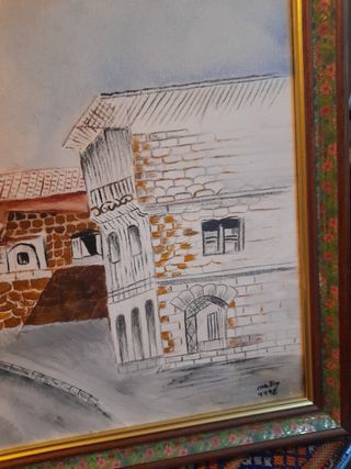 Cuadro al óleo Mally - Paisaje